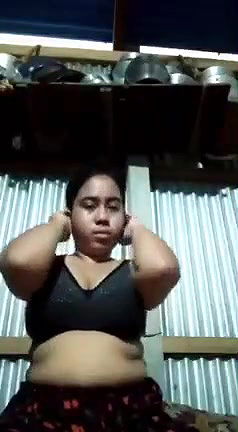 Unsatisfied slum wife fingering pussy for lover