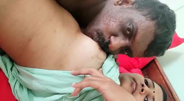 Sucking boobs of cheating wife on cam