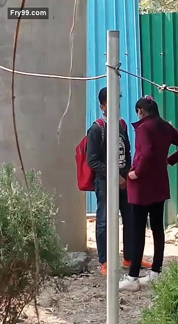 College lover outdoor fucking