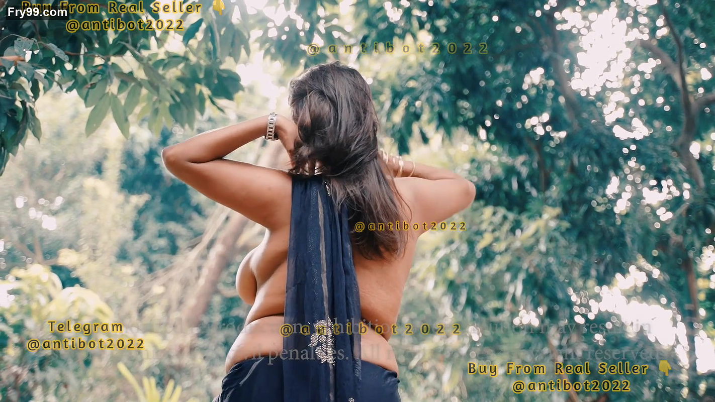 Sucharita Madhu Voilet Saree Topless