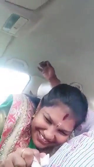 Giving blowjob in car