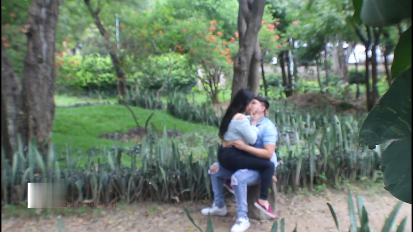 Spy on a Couple While They Touch- Melanie Caceres