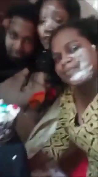 After Birthday Party Hard Fucking with Audio