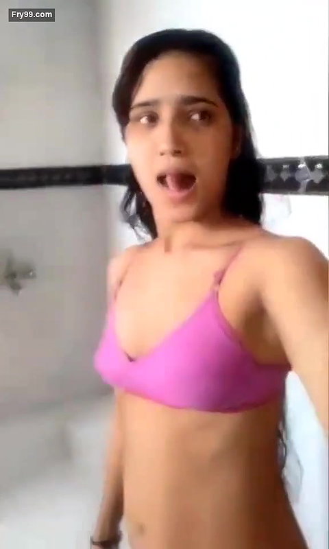 Beautiful Cute Girl Girl Before Bath