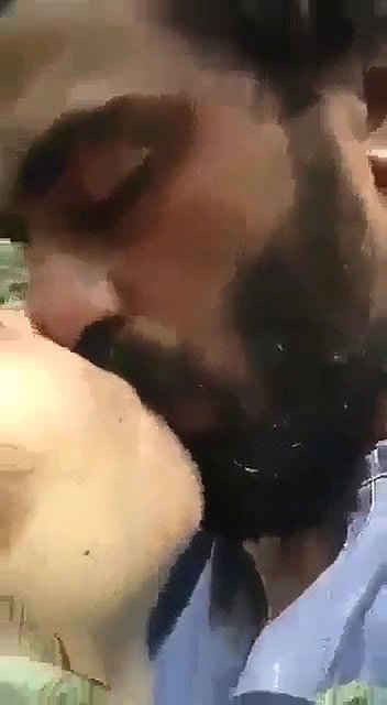 Cute girl having outdoor with clear hindi talking