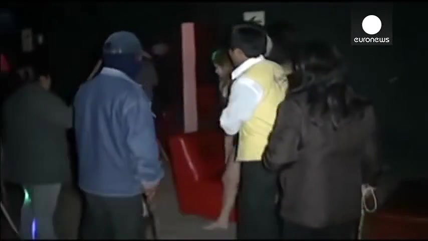 Anti prostitution raid on Peru night club 7