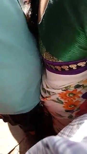 Desi Aunty Ass Dicking by a Man in Crowd