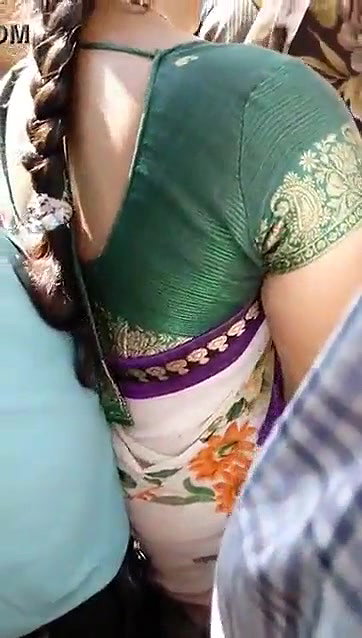 Desi Aunty Ass Dicking by a Man in Crowd