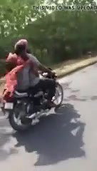 Aunty Rubing Dick in Bike Ride By Lover