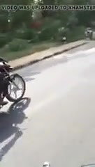 Aunty Rubing Dick in Bike Ride By Lover