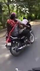 Aunty Rubing Dick in Bike Ride By Lover
