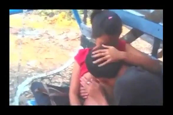 Desi Horny Lover at Park Boob Suck and Kiss