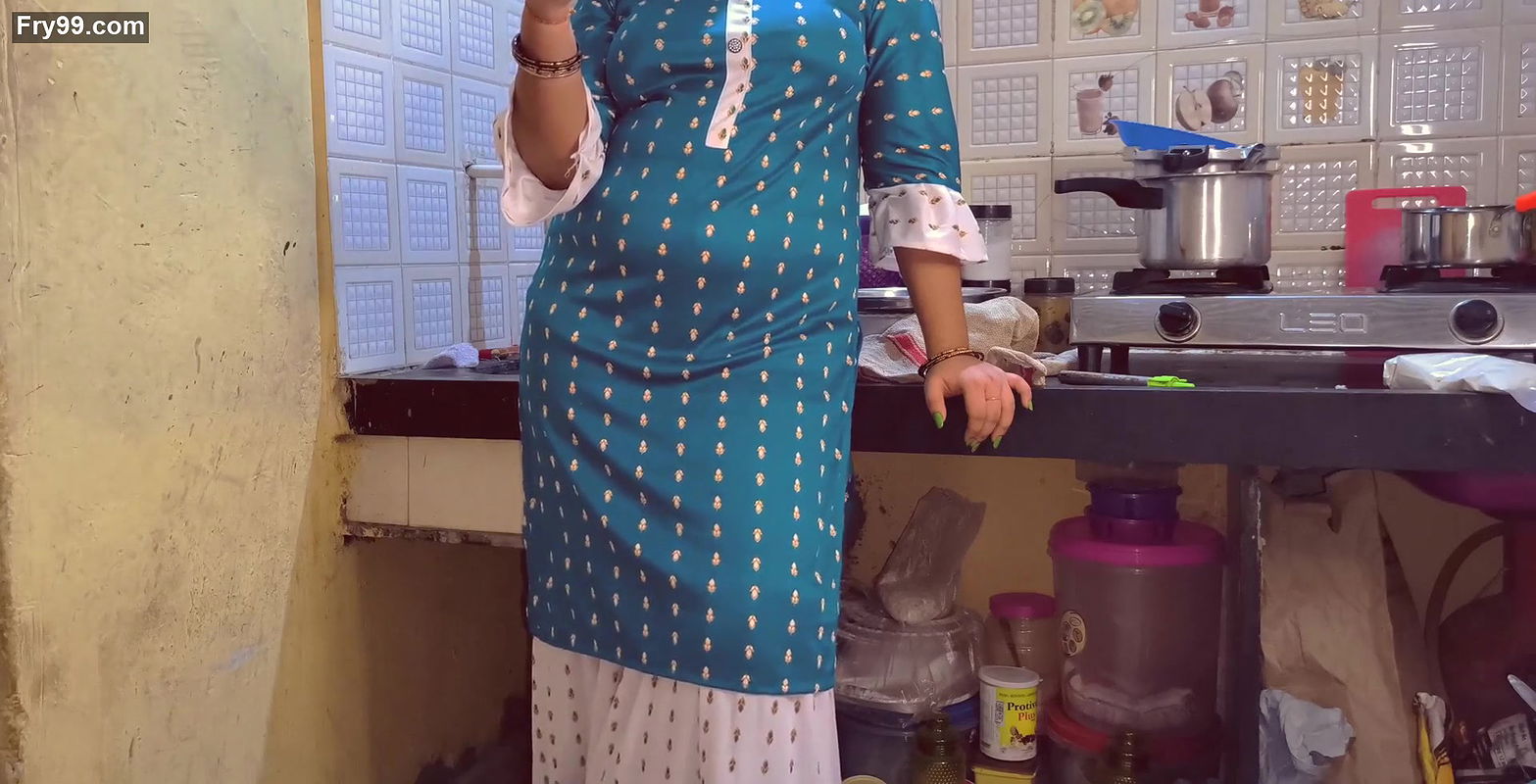 Indian hot stepsister got caught while video call with her bf.