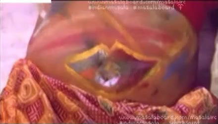 Hema Aunty Holi Romance