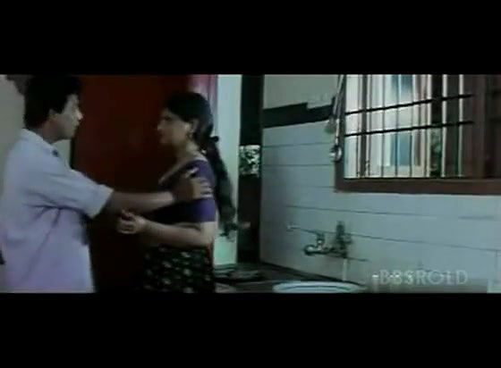 Rekha aunty boobs pressing