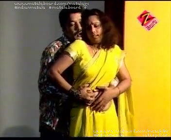 Sindhu in Yellow Saree