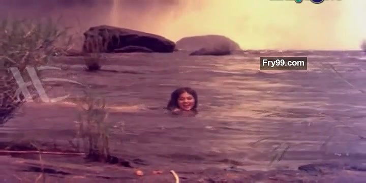 Veteran Mallu Hot Bath in river