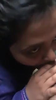 Desi Aunty Giving BJ tto Owner in Shoping Store