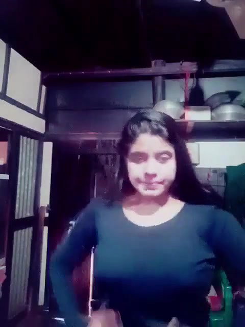 Beautiful Village Girl Showing Her Bigboobs And Rubbing Pussy