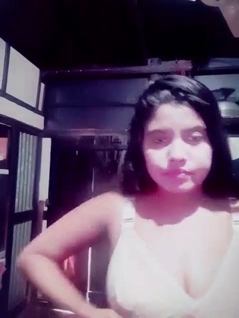 Beautiful Village Girl Showing Her Bigboobs And Rubbing Pussy