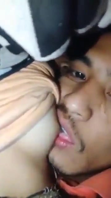 Cute Young Couple Fucking Under Blanket