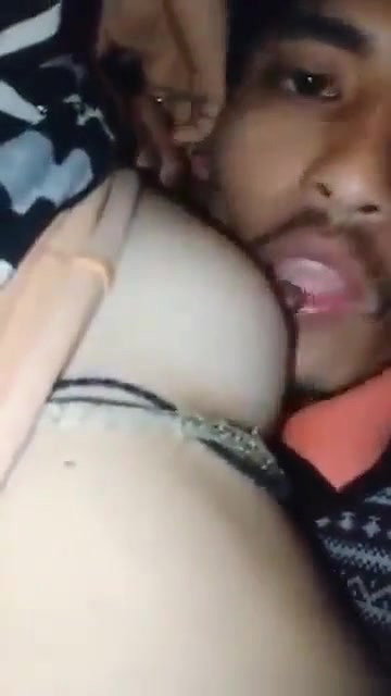 Cute Young Couple Fucking Under Blanket