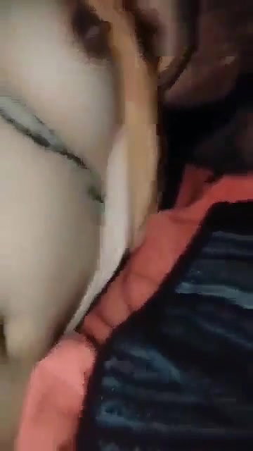 Cute Young Couple Fucking Under Blanket