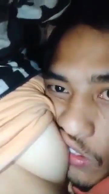 Cute Young Couple Fucking Under Blanket