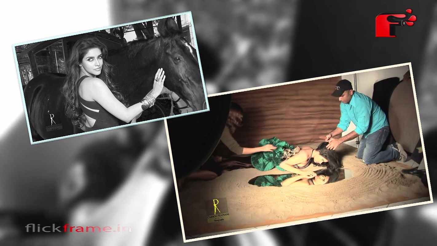 Asin Back Bare Sexy Photoshoot