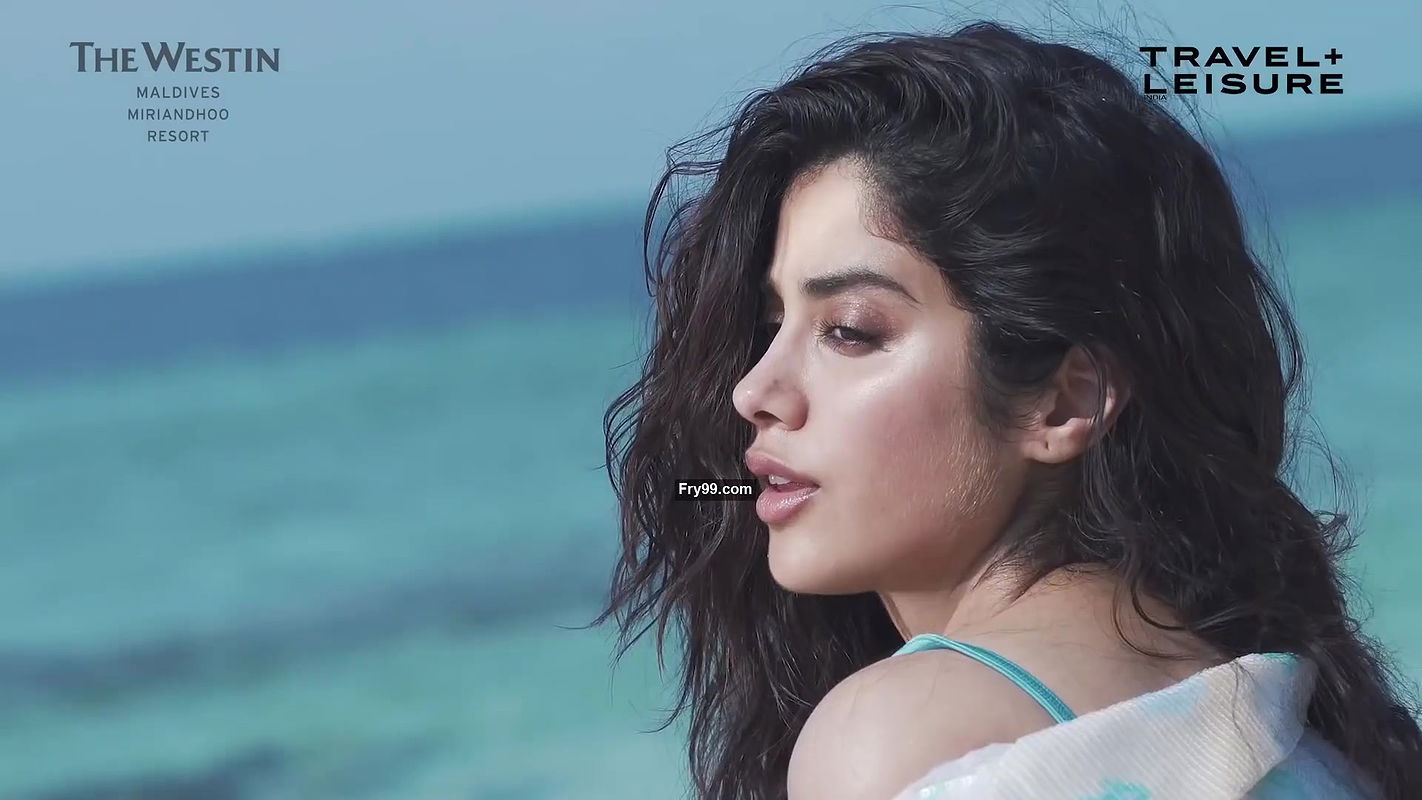 Janhvi Kapoor hot photoshoot BTS