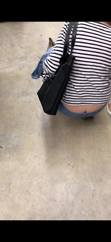 Ass crack closeup