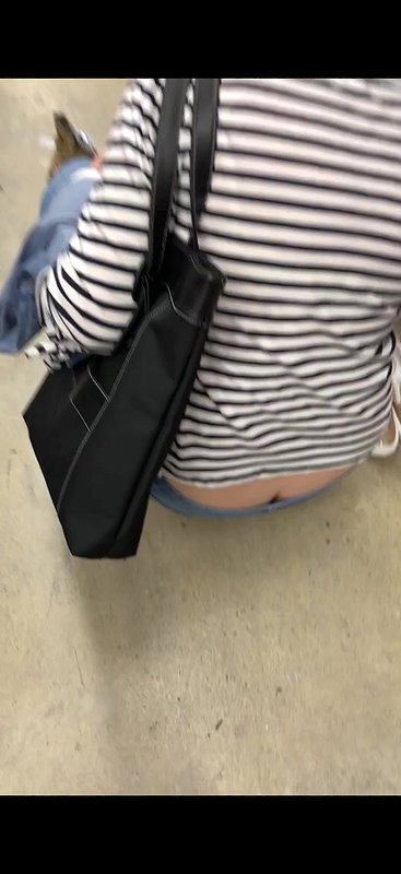 Ass crack closeup