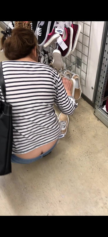 Ass crack closeup