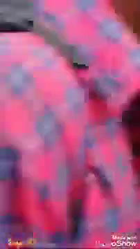 Aunty show Navel public place