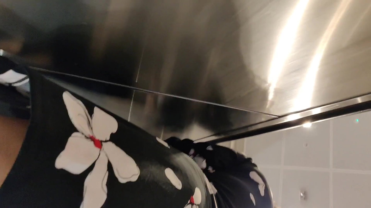 Desi babe black panty visible _ upskirt shot on escalator