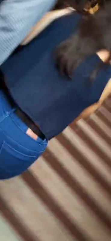 Desi babe huge ass closeup and purple panty show