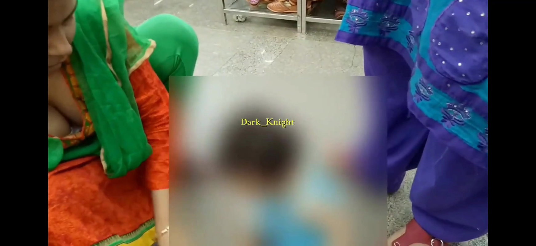 Desi babe huge cleavage and boob show in store