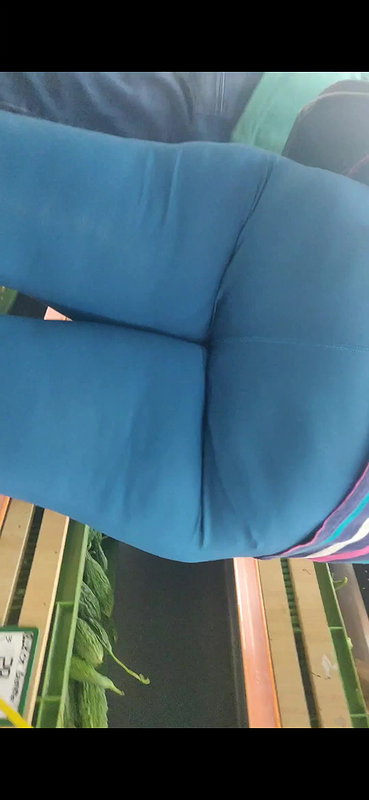 Desi MILF Ass shape clearly visible in tight pants