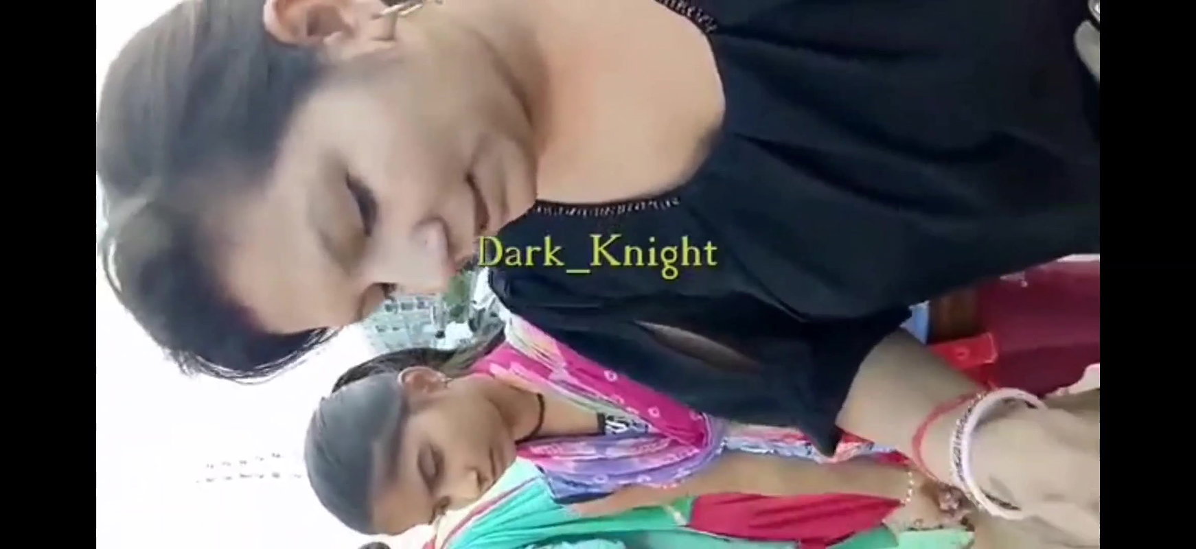 Desi MILF milky cleavage closeup shot by voyeur