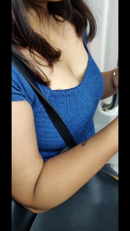 Desi teen with massive milk jugs