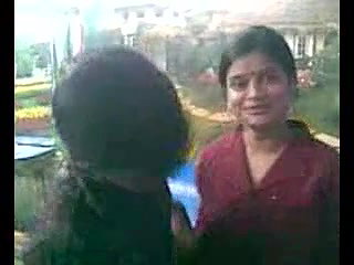 horny young lover kissing in a studio