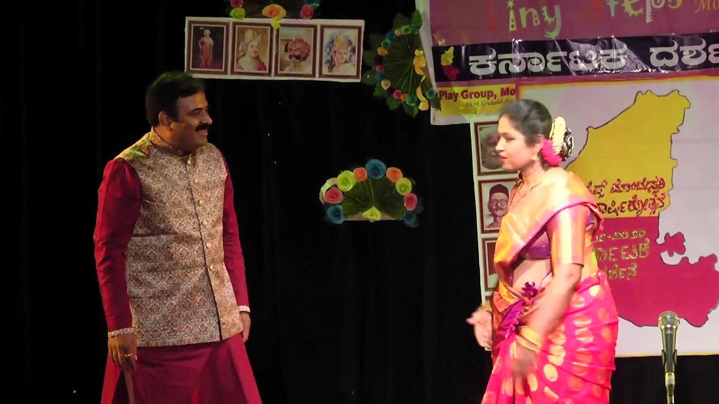 Kannada aunty sexy big navel.mkv