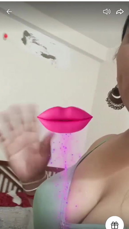 Mature Bhabi in Bra Teasing on Tango Live with Dirty Talk