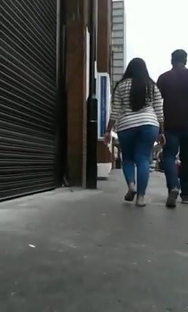Nri Big Ass girl Walking on street With Bf