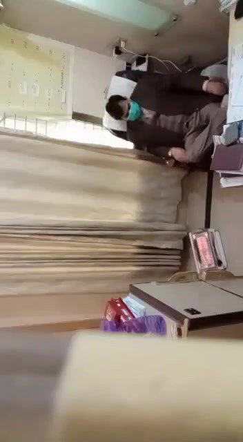 Paki doctor checking boobs by inserting hands inside blouse