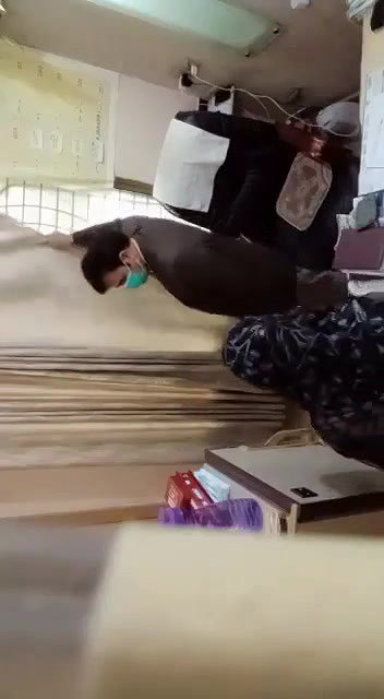 Paki doctor checking boobs by inserting hands inside blouse