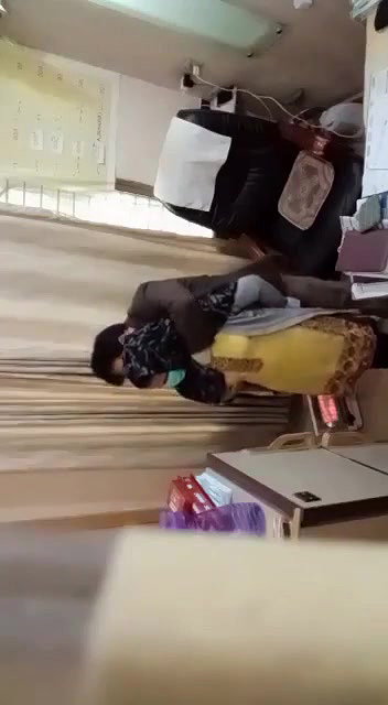 Paki doctor checking boobs by inserting hands inside blouse