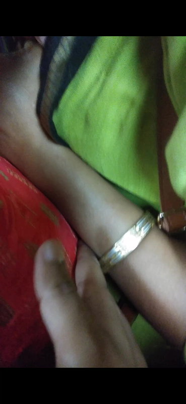 Trying to grope and feel MILF’s boob in public transport