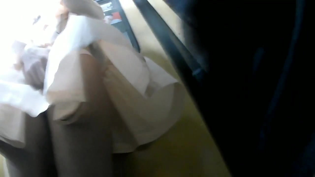 Upskirt panty capture in metro and escalator
