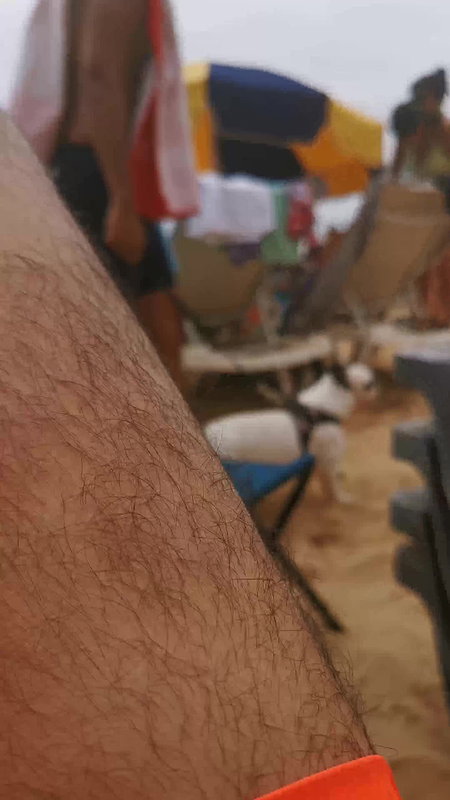 Voyeur click of 2 babes in bikini on the beach